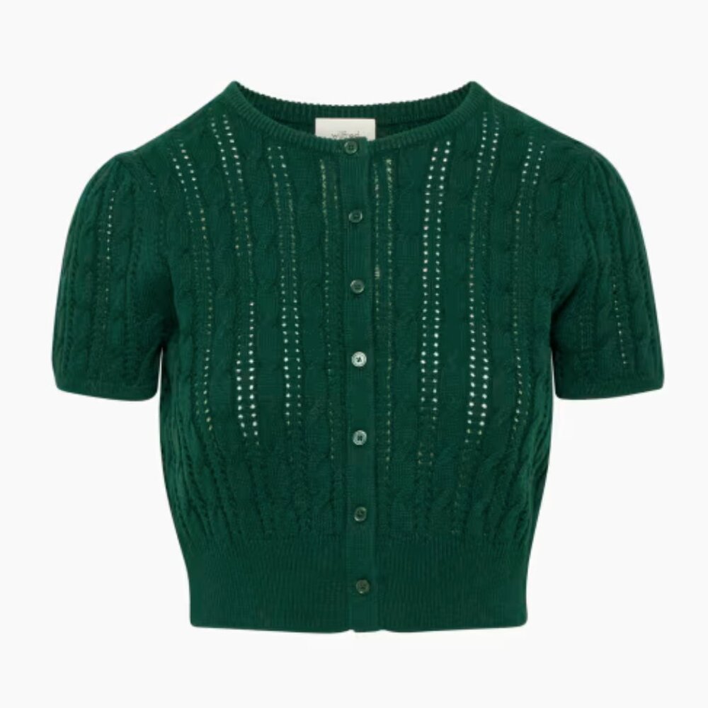 Aritzia Wilfred Fey Cardigan - Aventurine Green (S)